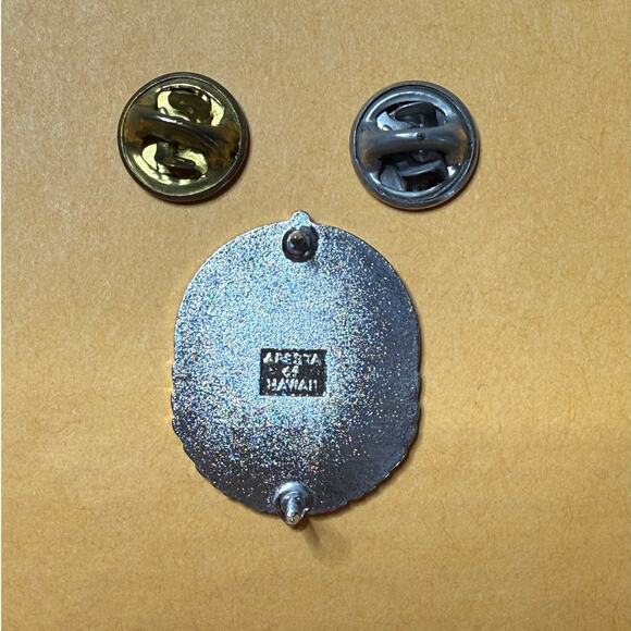 WWII Era US Army Air Forces Air Service (USAAF) Command Insignia Pin - Picture 2 of 3